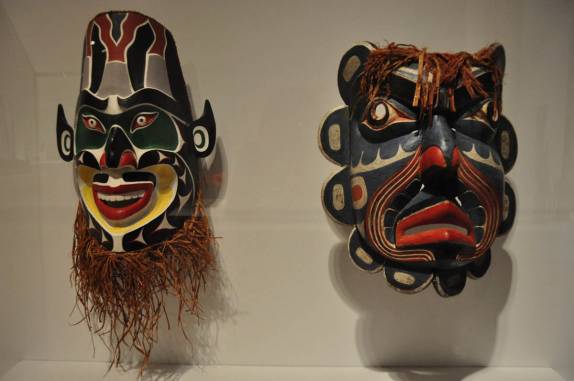 Arte indígena no Museu de Artes de Seattle, estado de Washington, nos Estados Unidos